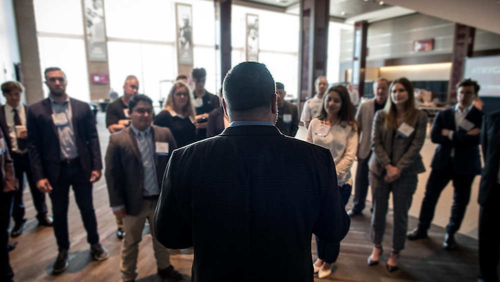 entrepreneurship startup competition attendee group