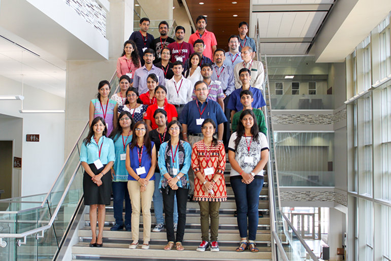 Indian University faculty and students