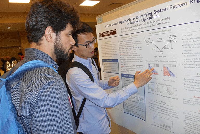 Two Individuals Analyzing A Research Board