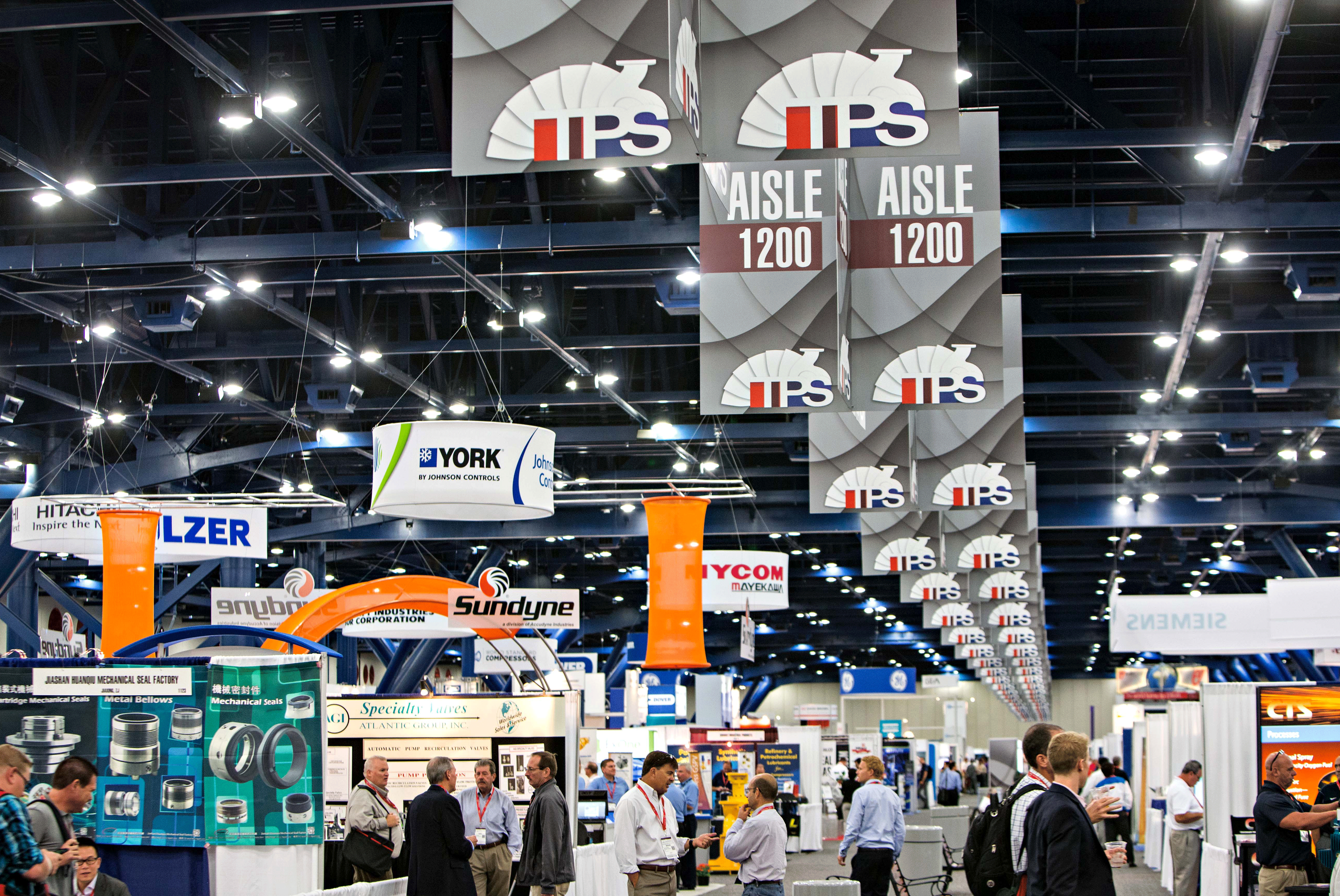 Turbomachinery Pump and Symposia Featuring Attendees and Booths