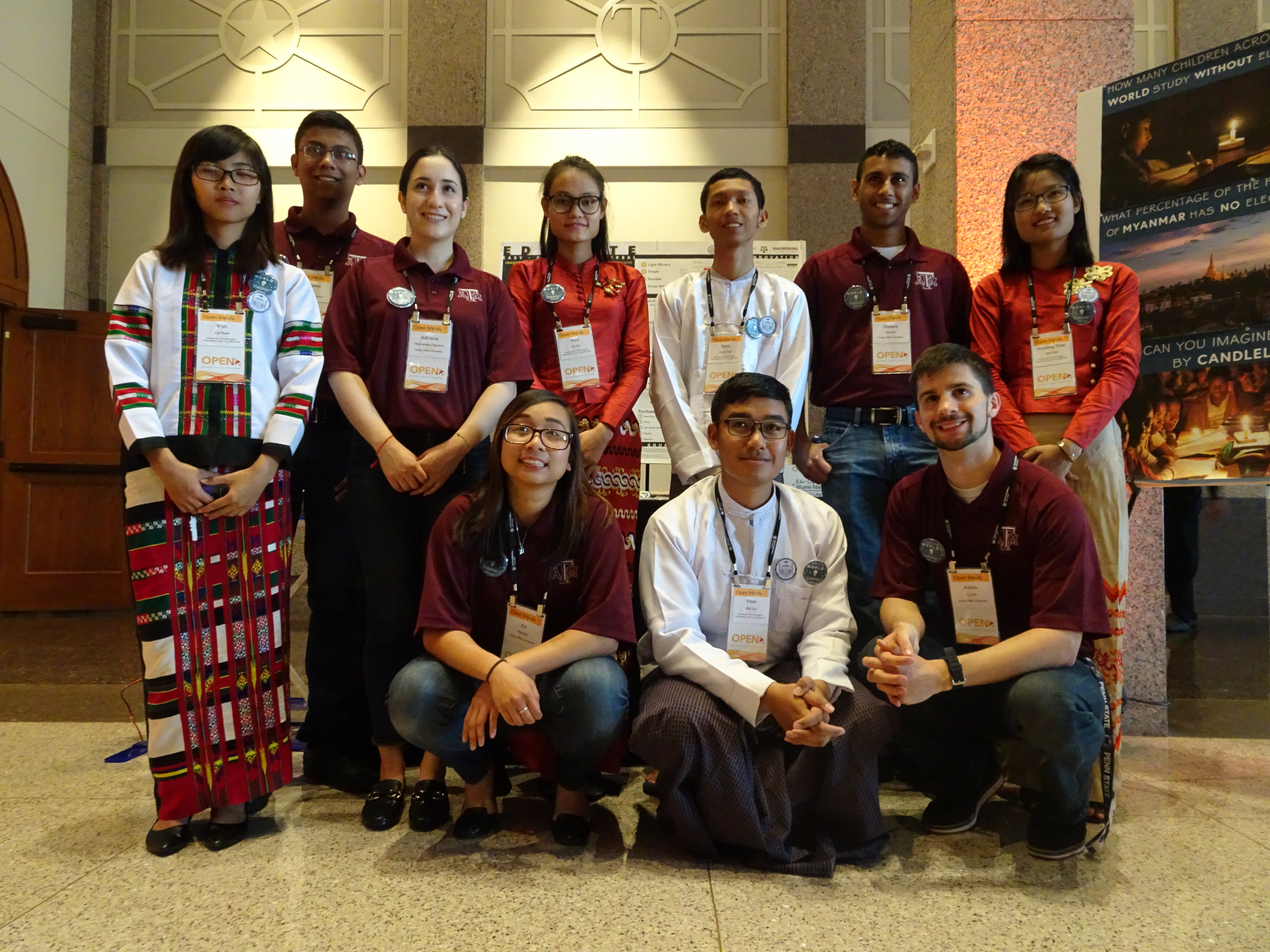 Group of students in Austin