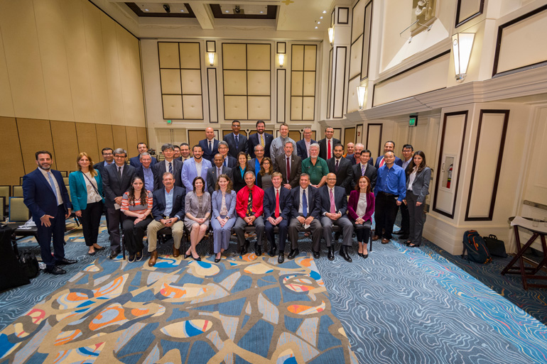 Group at symposium