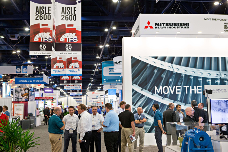 Turbomachinery exhibit hall