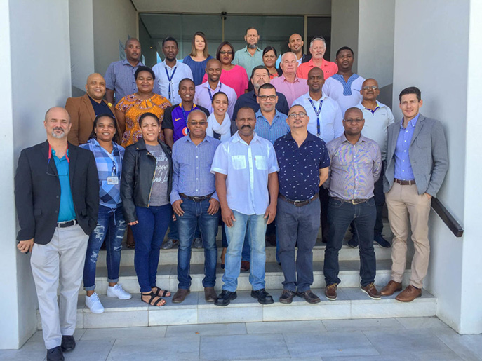 Group shot of workshop attendees