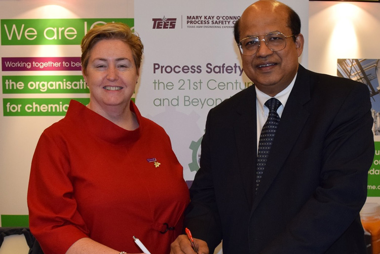 Trish Kerin and Dr. M. Sam Mannan 