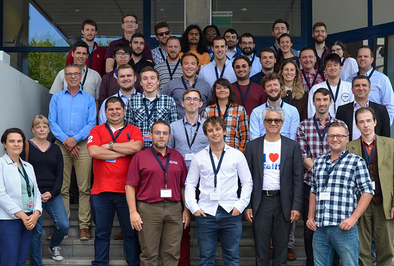 Group shot of bootcamp attendees 
