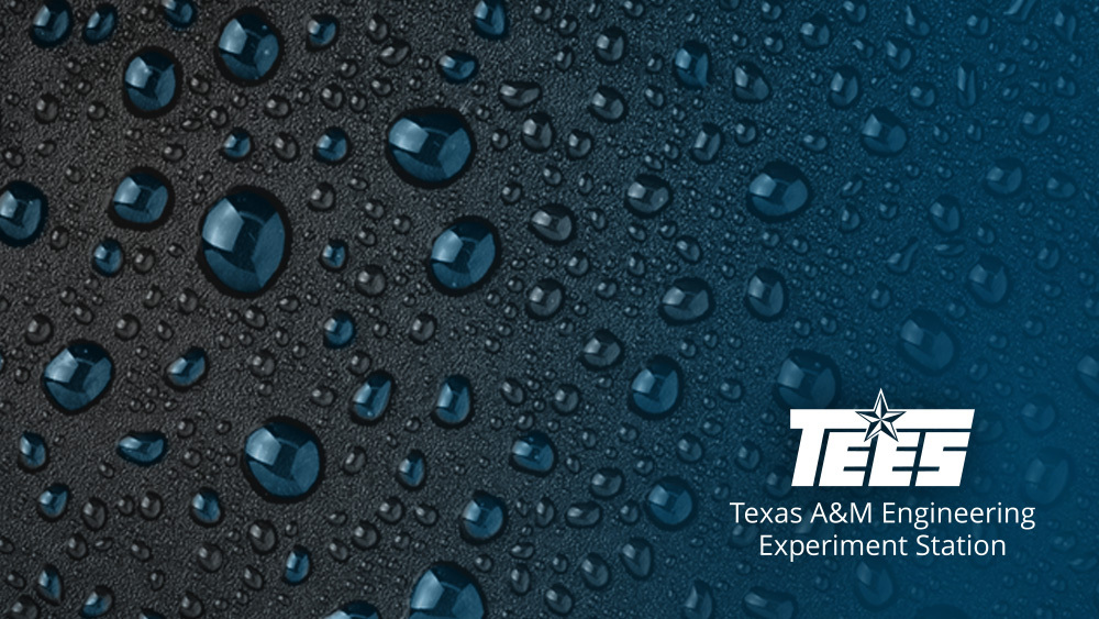 Graphic representation of droplets