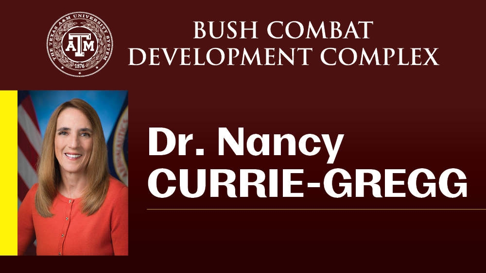 Headshot of Dr. Nancy Currie-Gregg, interim deputy director and chief technology officer for the Bush Combat Development Complex
