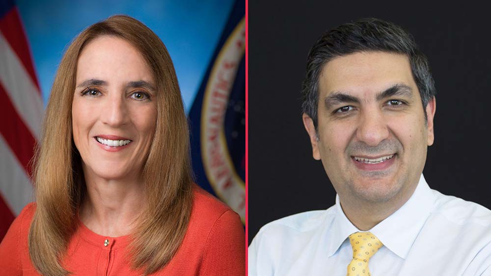 Profile photos of Dr. Nancy Currie-Gregg and Dr. Farzan Sasangohar. 